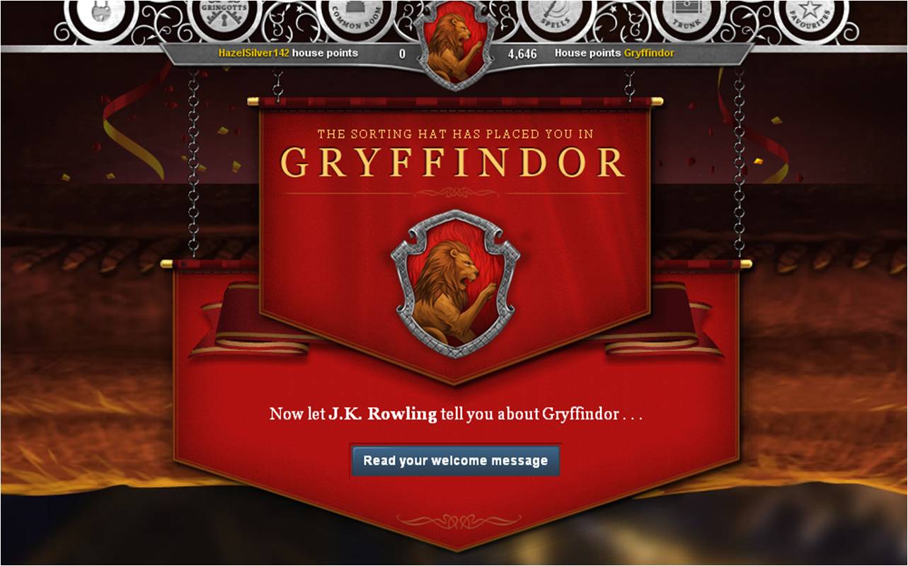 Gryffindor House Cup